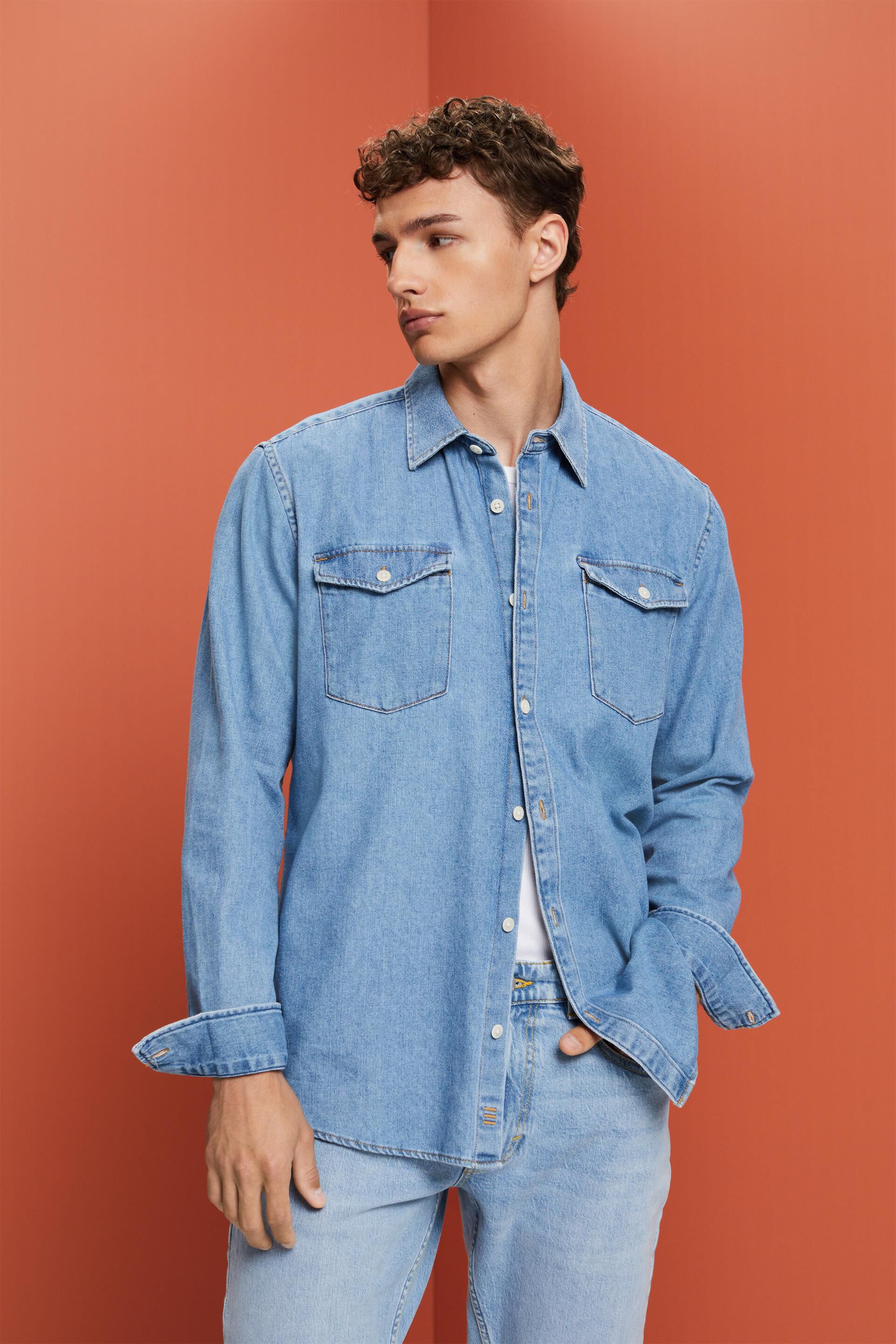 Buy Blue Shirts for Men by Styli Online | Ajio.com